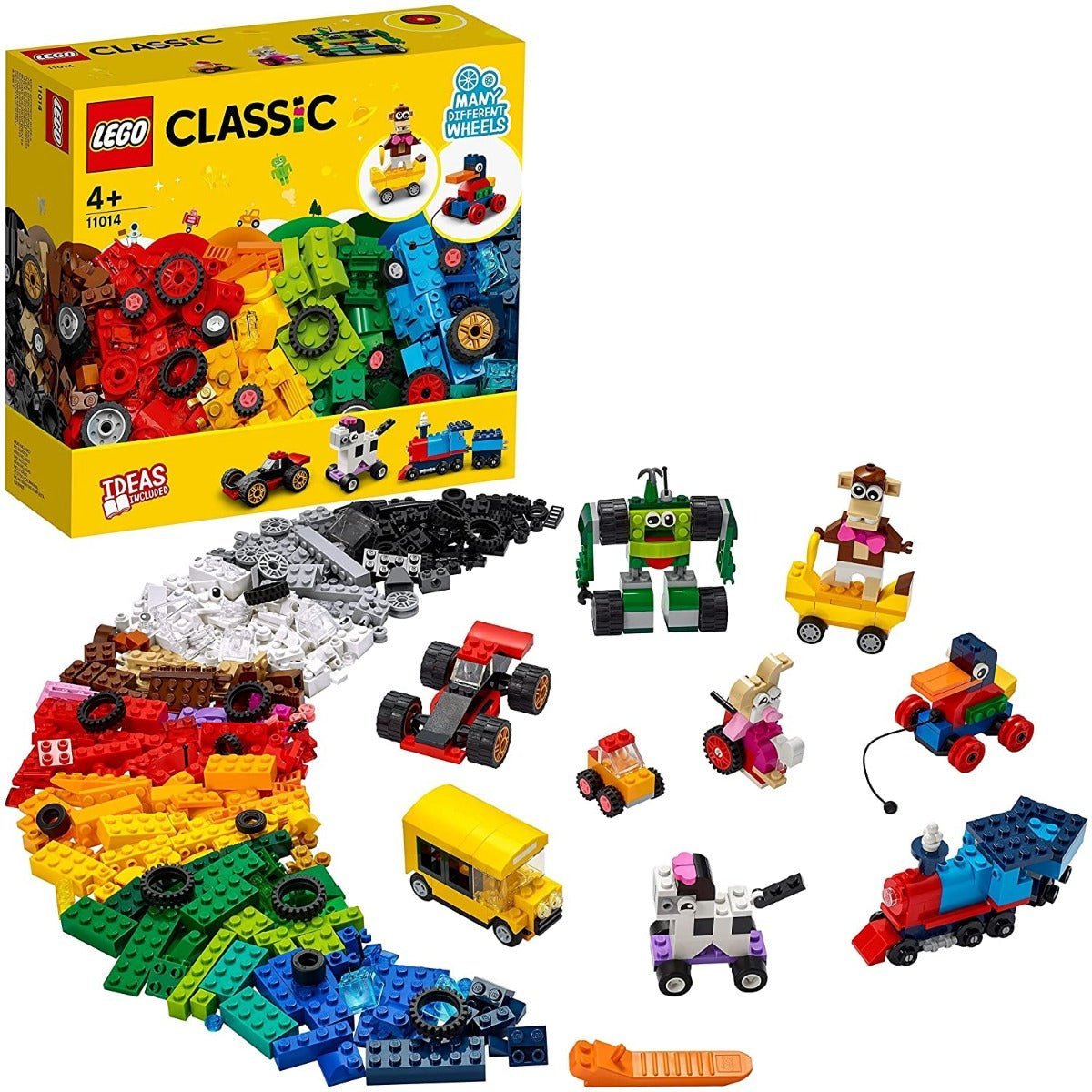 LEGO Classic Bricks and Wheels 6327642/11014 - Colorland Toys
