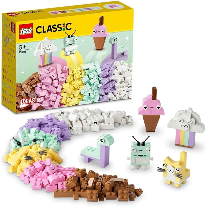 LEGO Classic Creative Pastel Fun 6425574/11028 - Colorland Toys