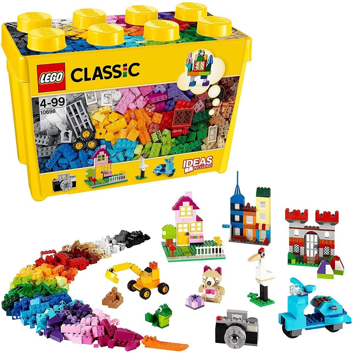 LEGO Classic Large Creative Brick Box 6102214/10698 - Colorland Toys
