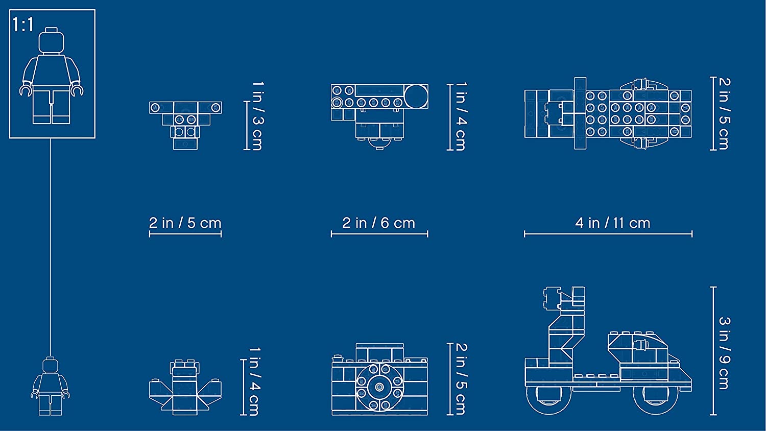 LEGO Classic Large Creative Brick Box 6102214/10698 - Colorland Toys