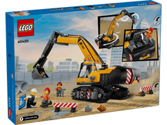 LEGO Construction Excavator Yellow 60420/6470804 - Colorland Toys