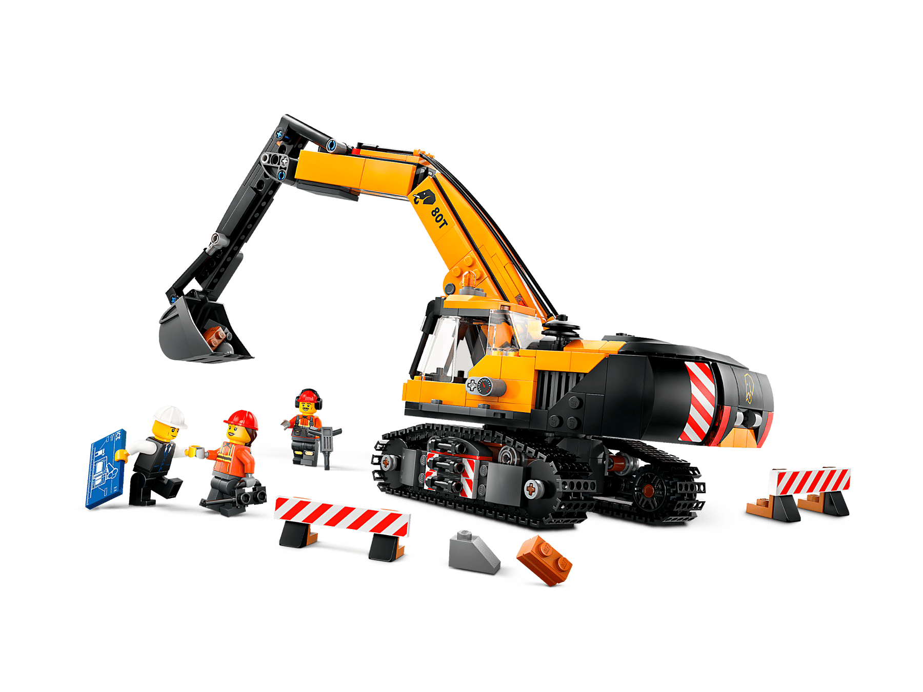 LEGO Construction Excavator Yellow 60420/6470804 - Colorland Toys