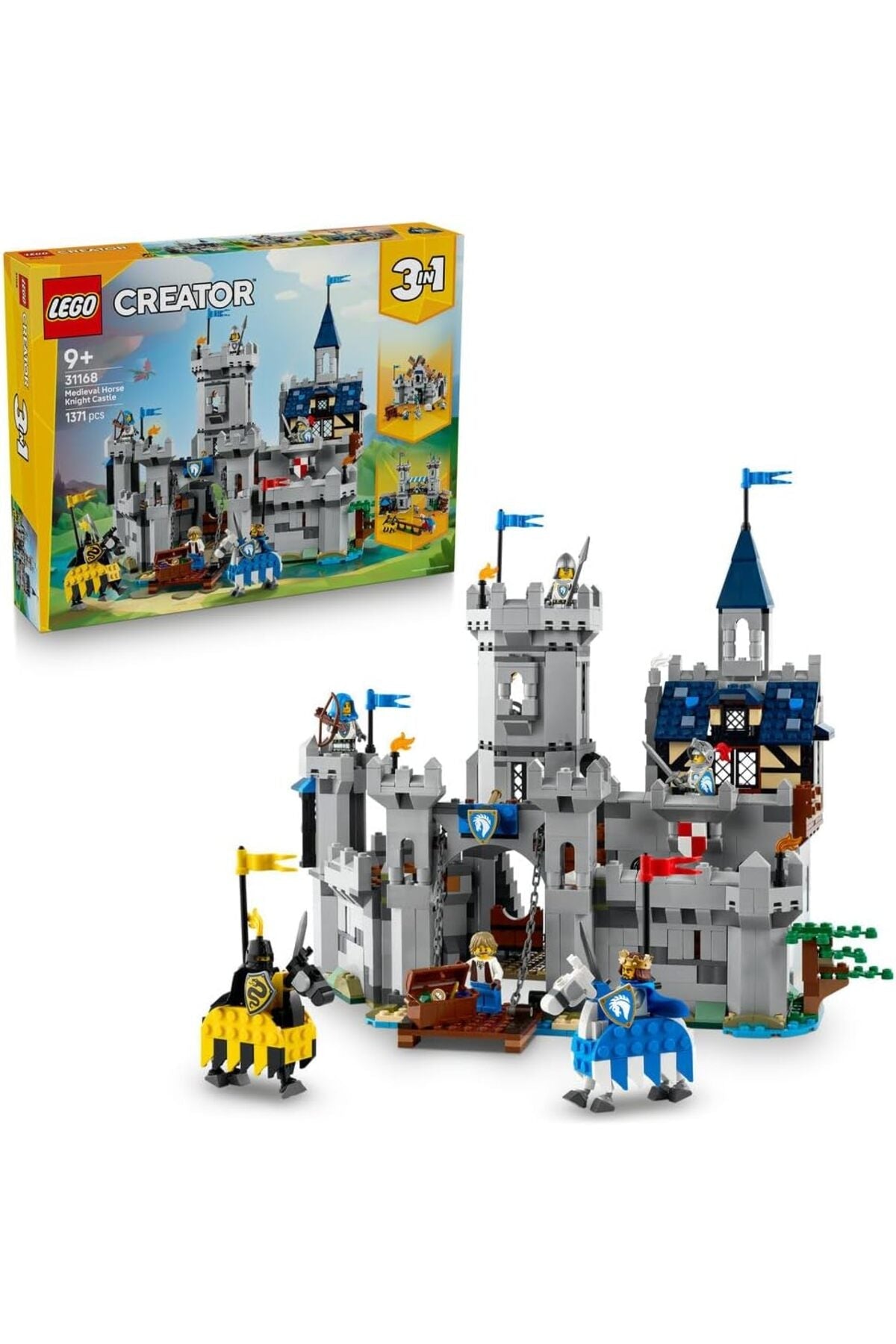 LEGO Creator 3-in-1 Medieval Horse Knight Castle — image 1