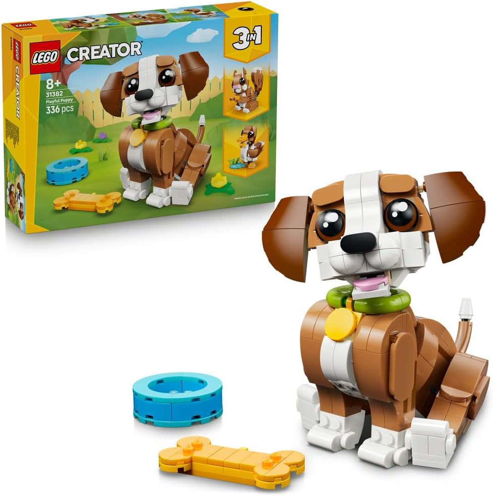 LEGO Creator 3in1 Cute Animals: Playful Puppy Dog 31382 — image 1