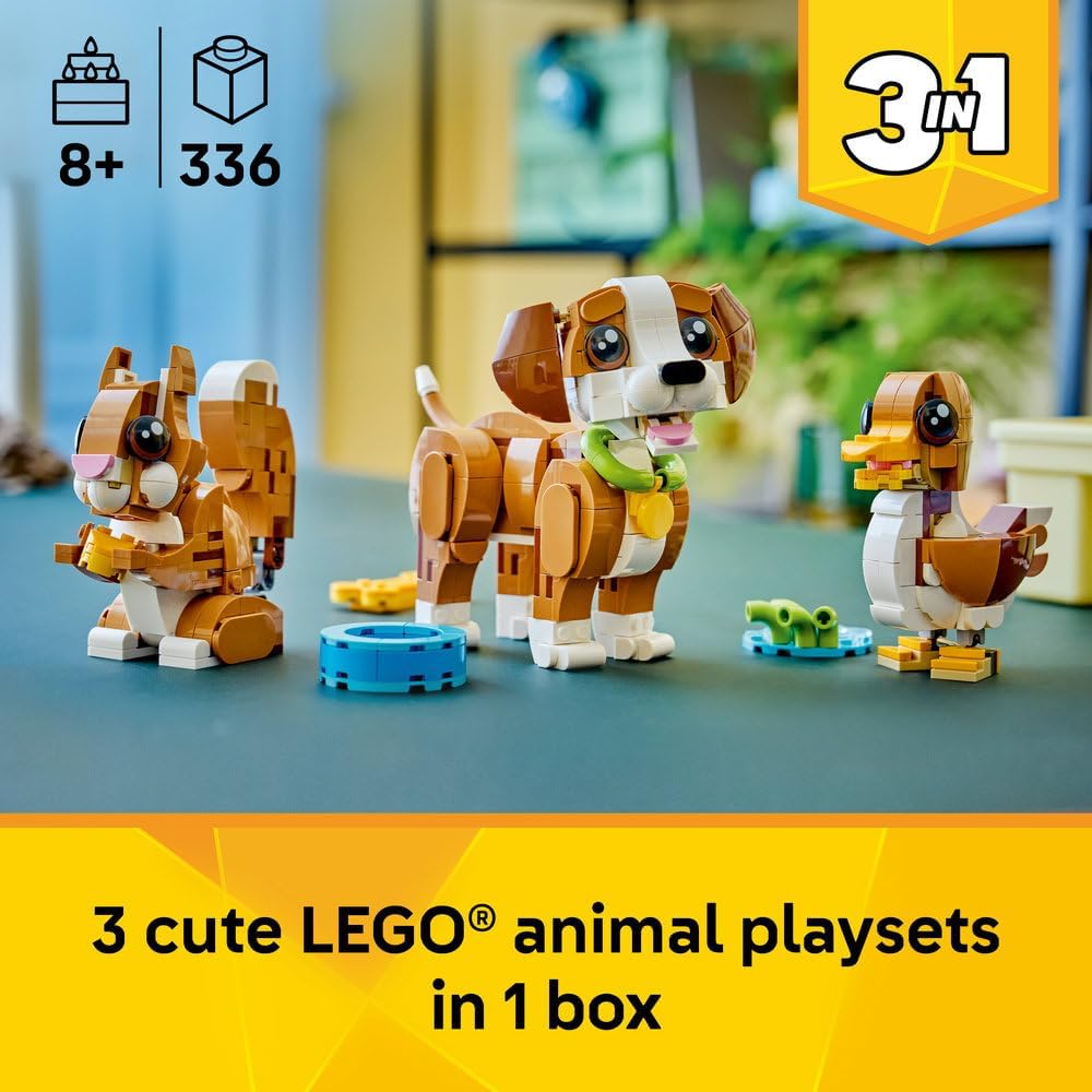 LEGO Creator 3in1 Cute Animals: Playful Puppy Dog 31382 — image 2