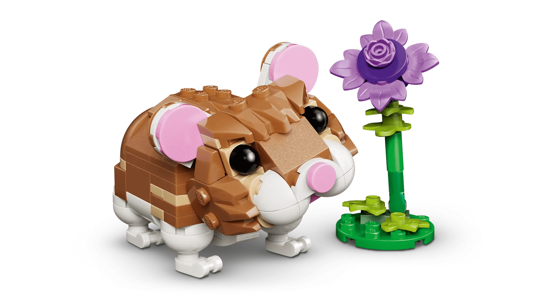 LEGO Creator Cute Hamster With A Flower 31376 - Colorland Toys