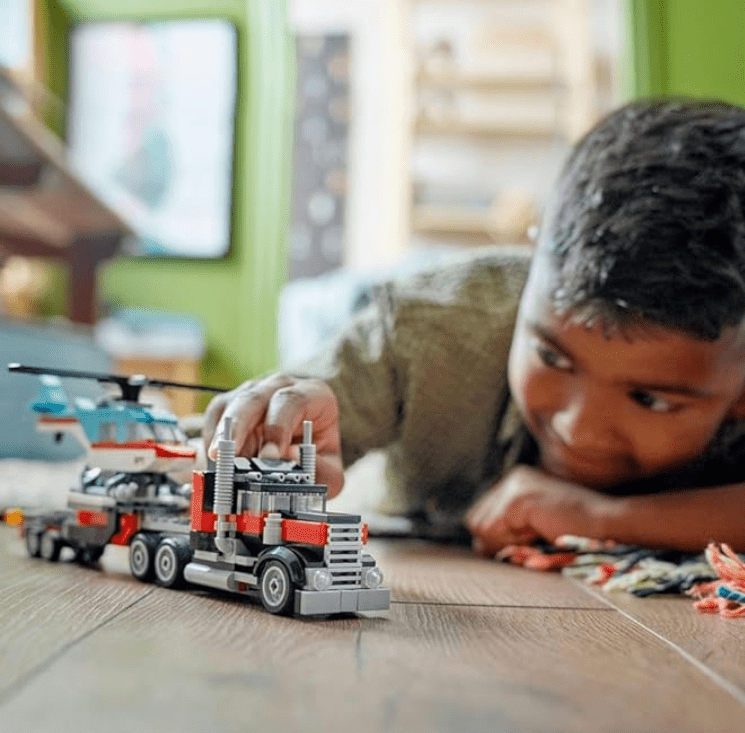 LEGO Creator Flatbed Truck With Helicopter — image 2
