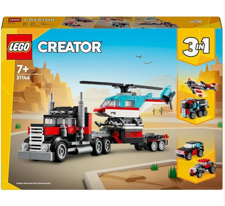 LEGO Creator Flatbed Truck With Helicopter — image 4