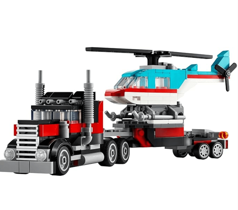 LEGO Creator Flatbed Truck With Helicopter — image 3