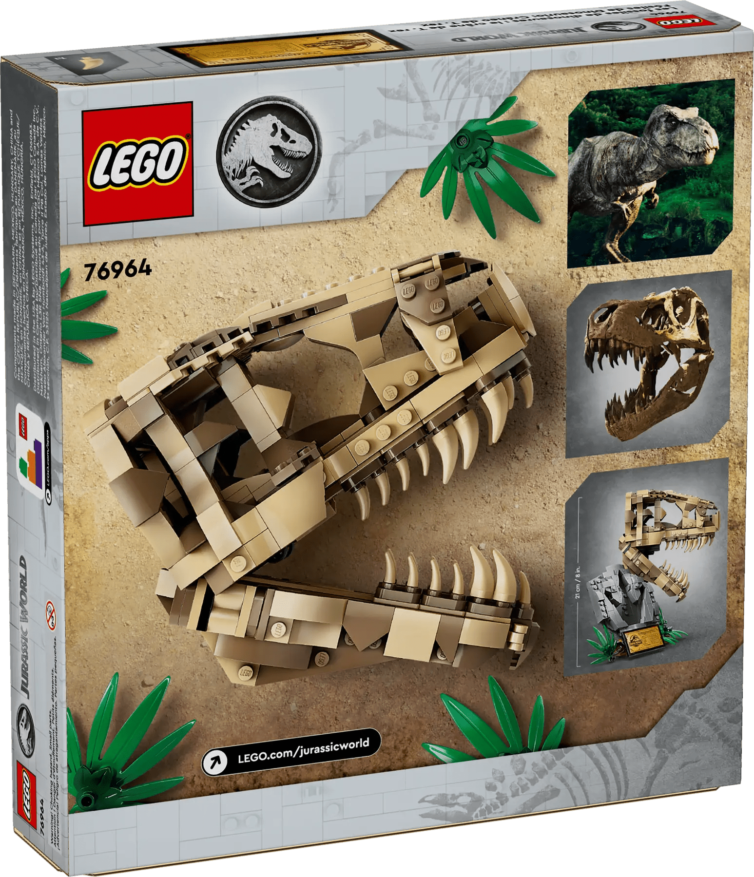 LEGO Dinosaur Fossils T.Rex Skull - Colorland Toys