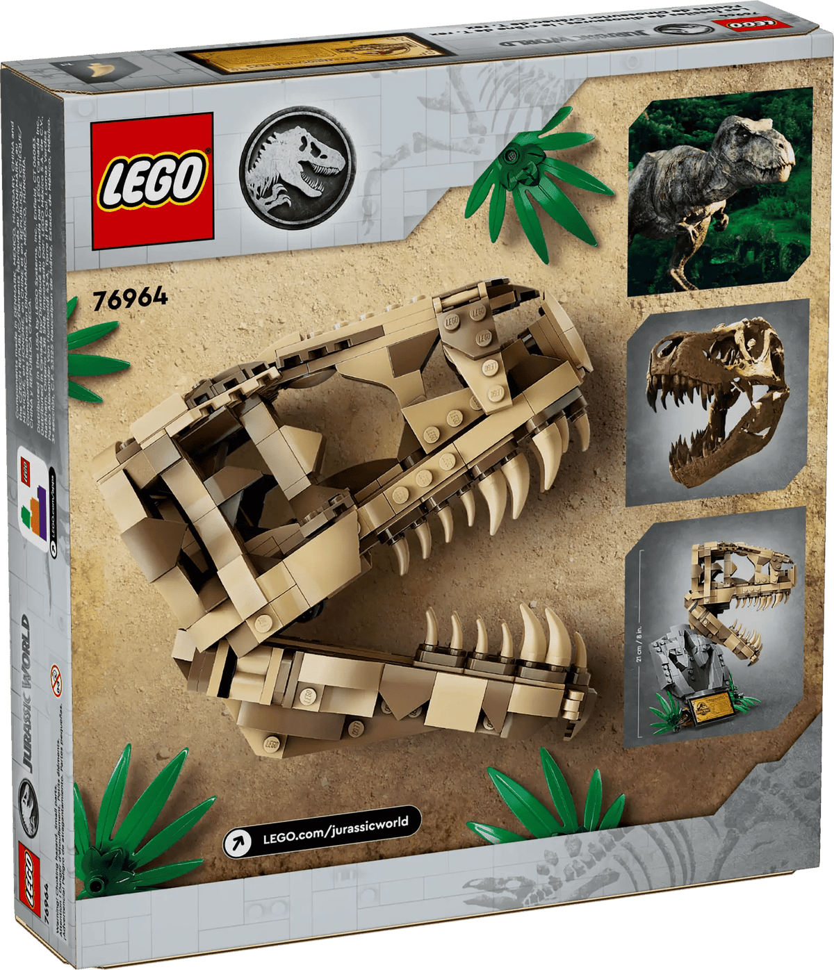 LEGO Dinosaur Fossils T.Rex Skull - Colorland Toys