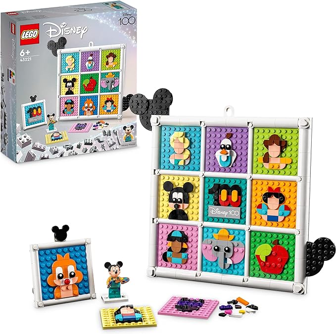 LEGO Disney 100 Years of Disney Animation Icons Set 6427582/43221 - Colorland Toys
