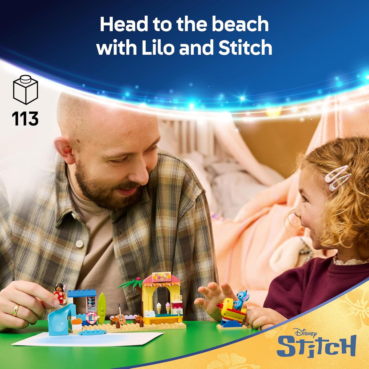 LEGO Disney Beach Fun with Lilo & Stitch Educational Toy (43280) — image 7