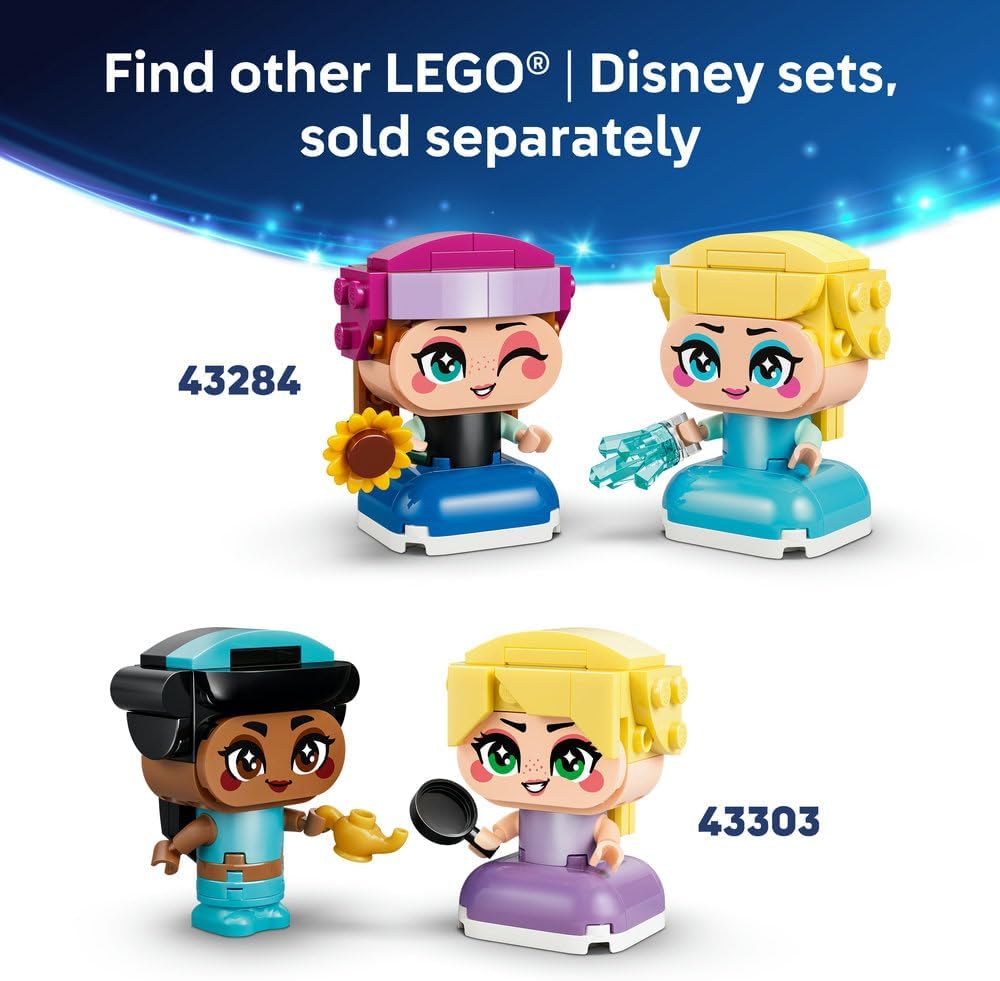 LEGO Disney Mini Belle & Tiana With Castle 6589969\43291 - Colorland Toys