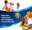 LEGO Disney Moana Village House & Boat Toy Set for Kids 4+