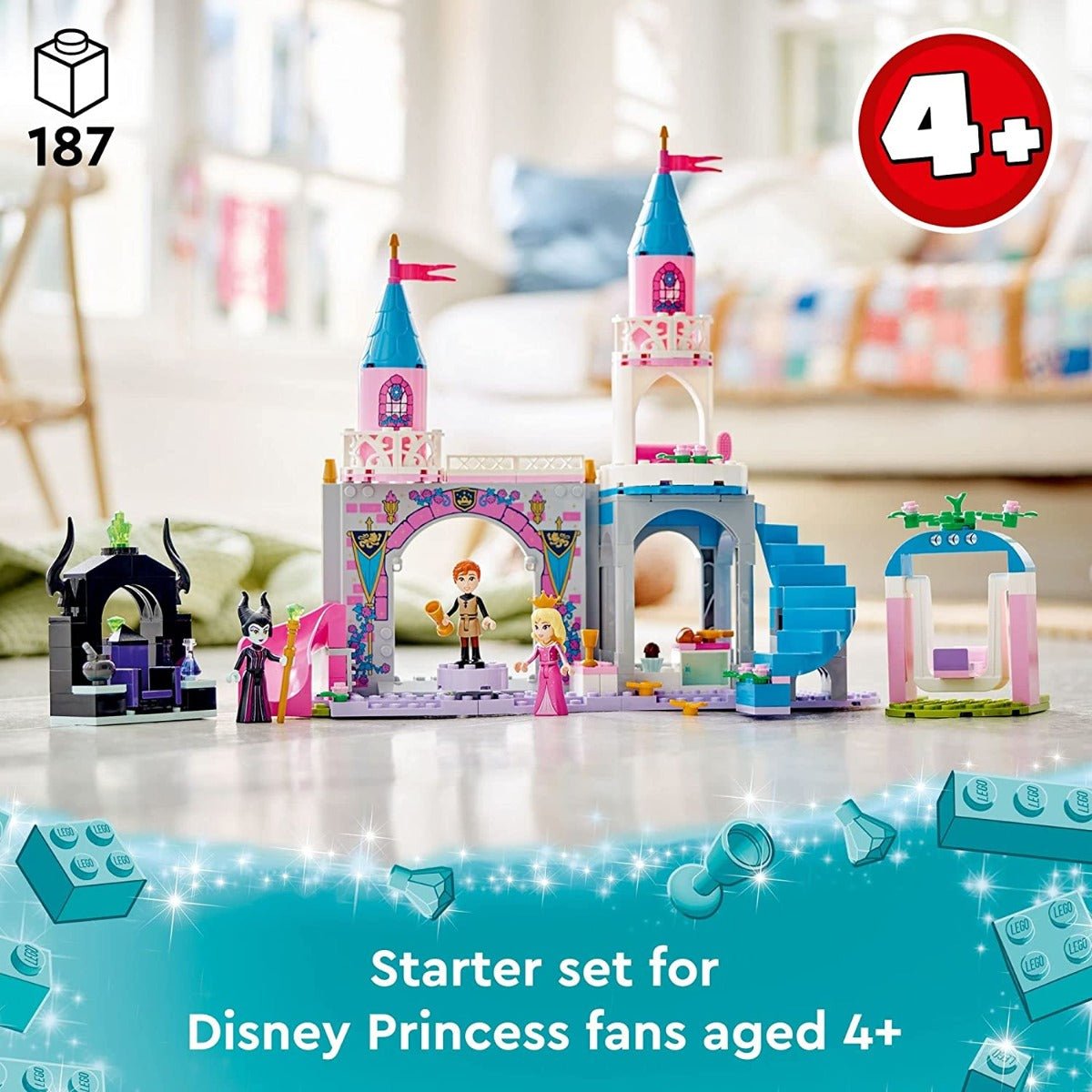 LEGO Disney Princess Auroras Castle 6427562/43211 - Colorland Toys