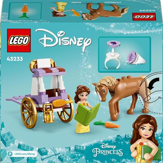 Lego Disney Princess Belle Storytime Horse Carriage — image 2
