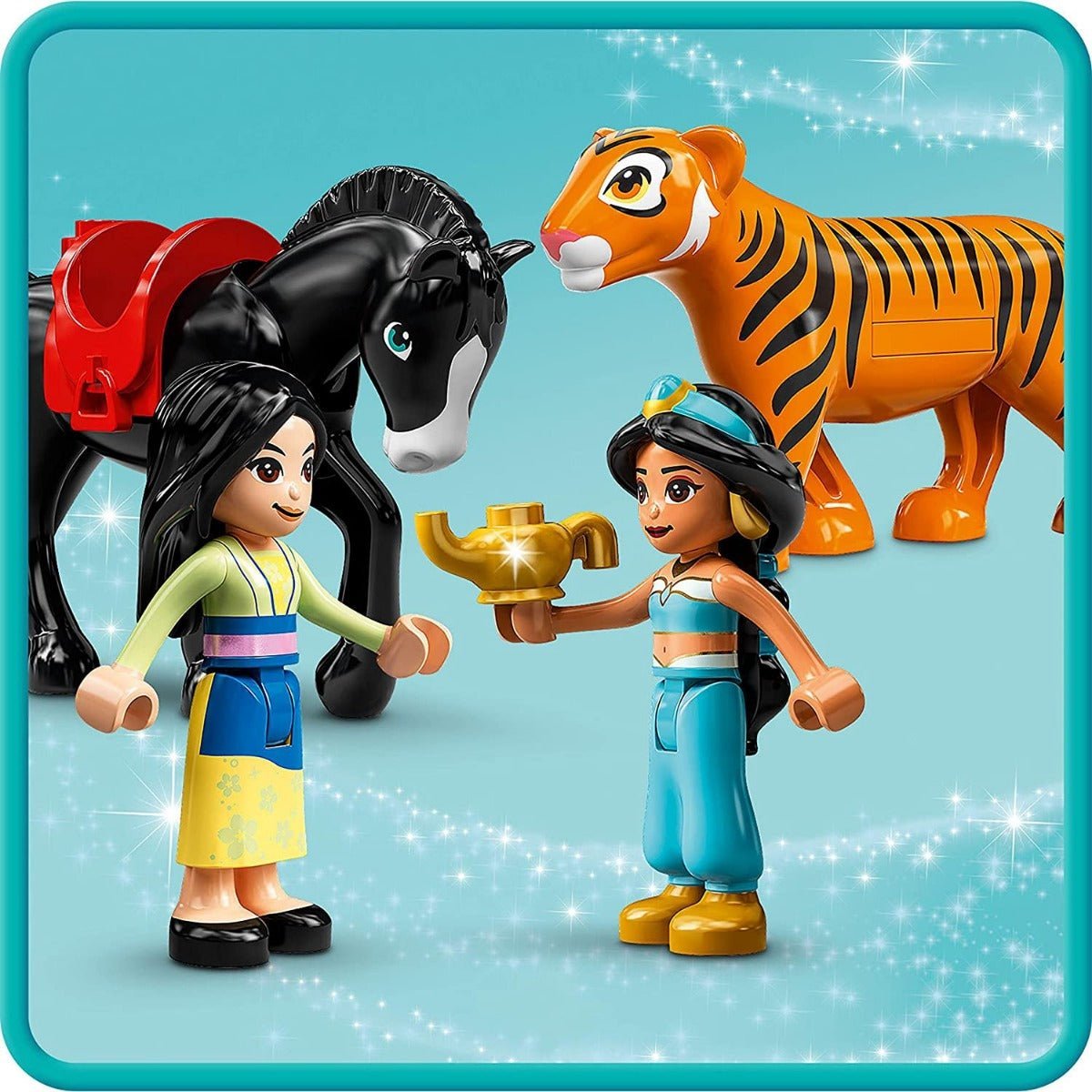 LEGO Disney Princess Jasmine and Mulan's Adventure 6378999/43208 - Colorland Toys