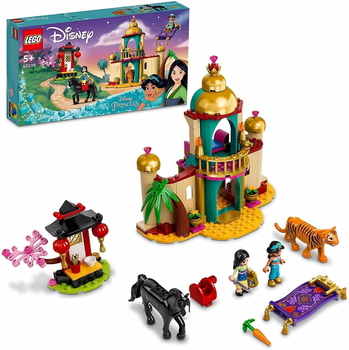 LEGO Disney Princess Jasmine and Mulan's Adventure 6378999/43208 - Colorland Toys