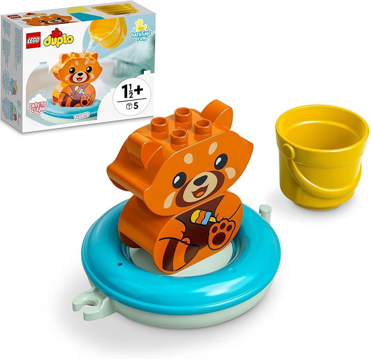 LEGO Duplo Bath Time Fun Floating Red Panda 10964 - Colorland Toys