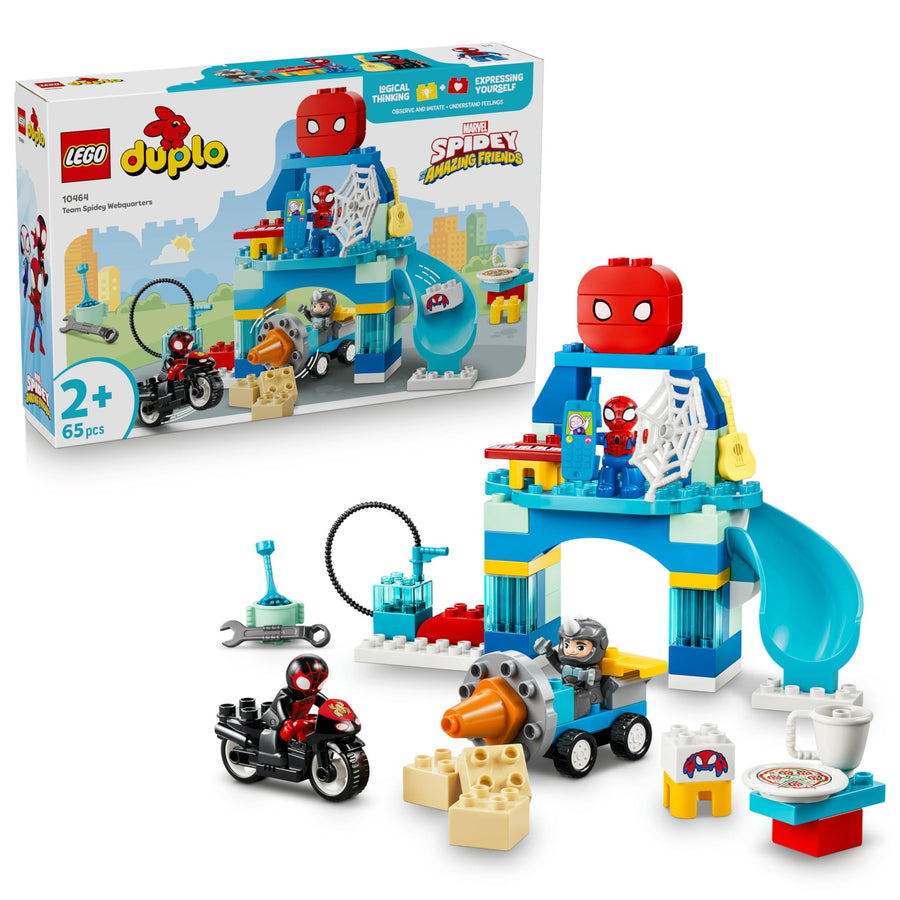 LEGO DUPLO Marvel Team Spidey Webquarters Toy for Toddlers 10464