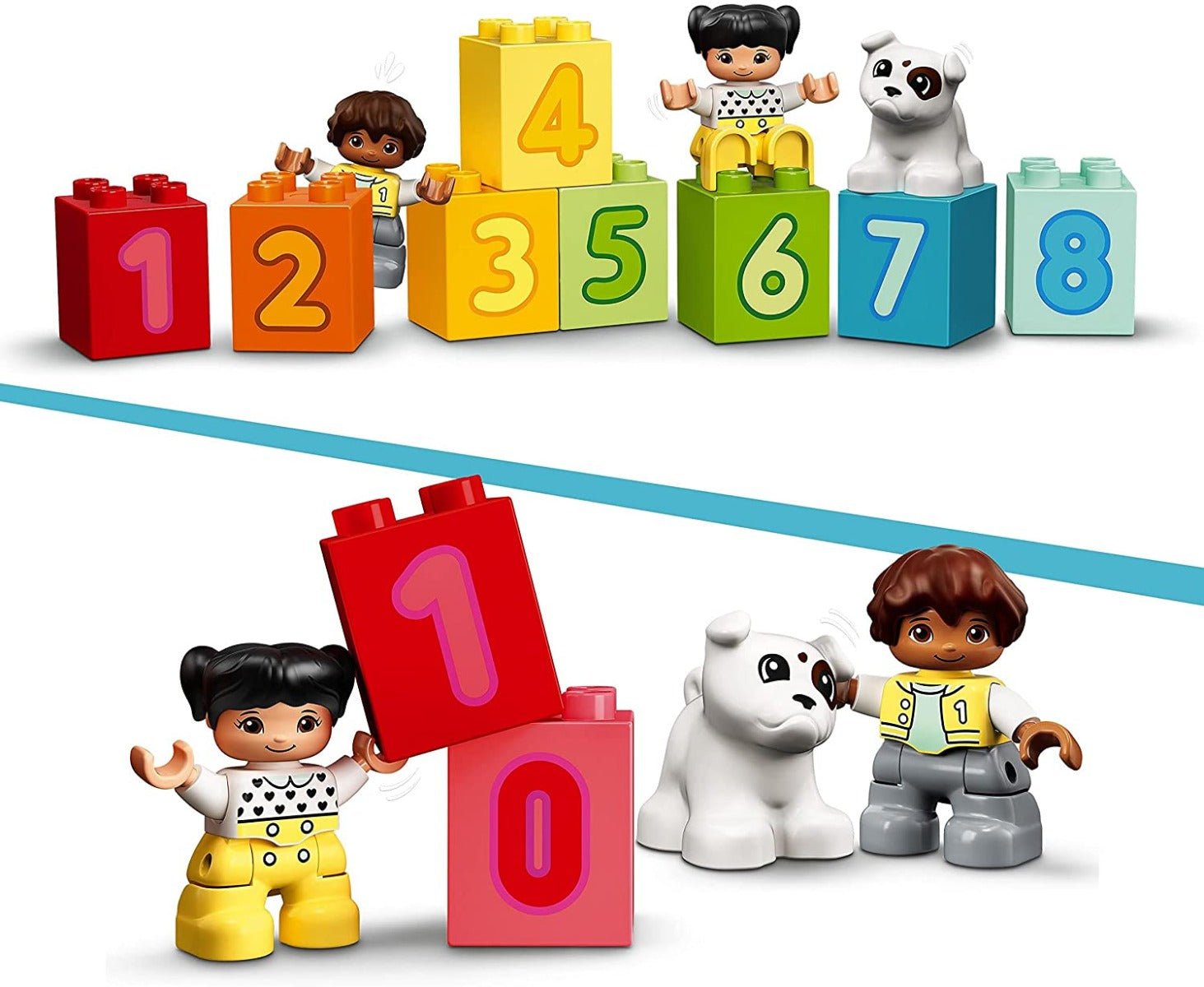 LEGO Duplo Number Train Toy Learning Numbers 10954 - Colorland Toys