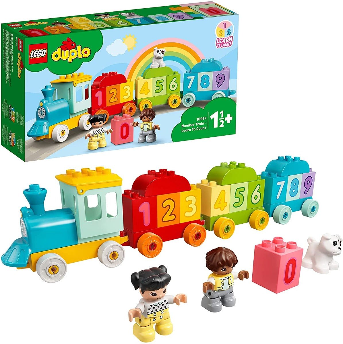 LEGO Duplo Number Train Toy Learning Numbers 10954 - Colorland Toys