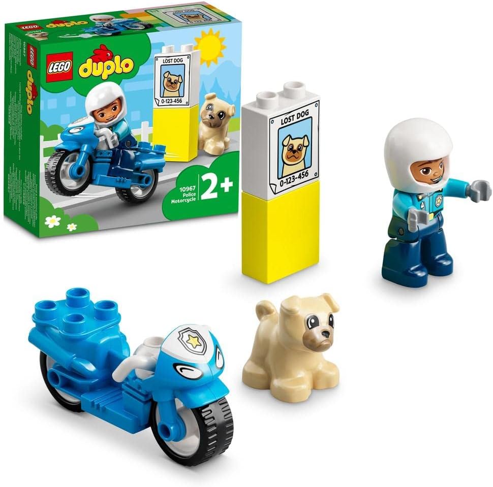 LEGO Duplo Police Motorcycle 6379254/10967 - Colorland Toys