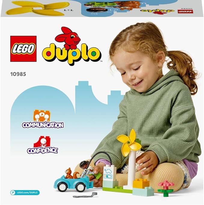 LEGO Duplo Wind Turbine And Electric Car - Colorland Toys