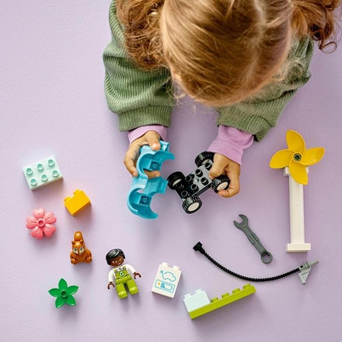 LEGO Duplo Wind Turbine And Electric Car — image 5
