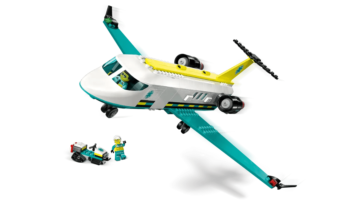 LEGO Emergency Air Ambulance Airplane 60465 - Colorland Toys