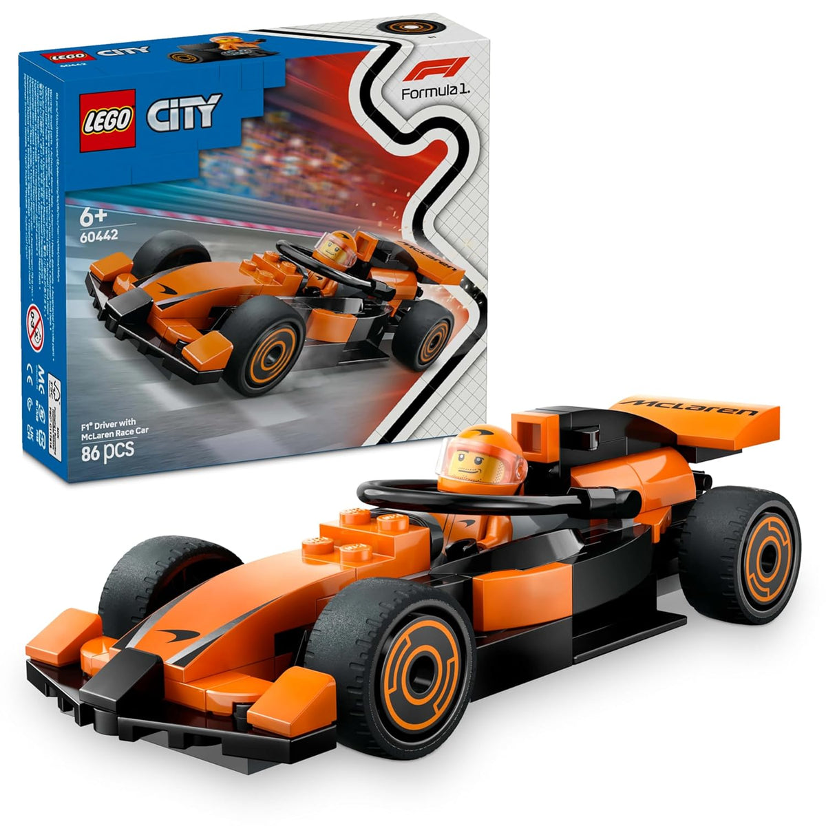 LEGO F1 Driver with McLaren Race Car 6526266/60442 — image 3