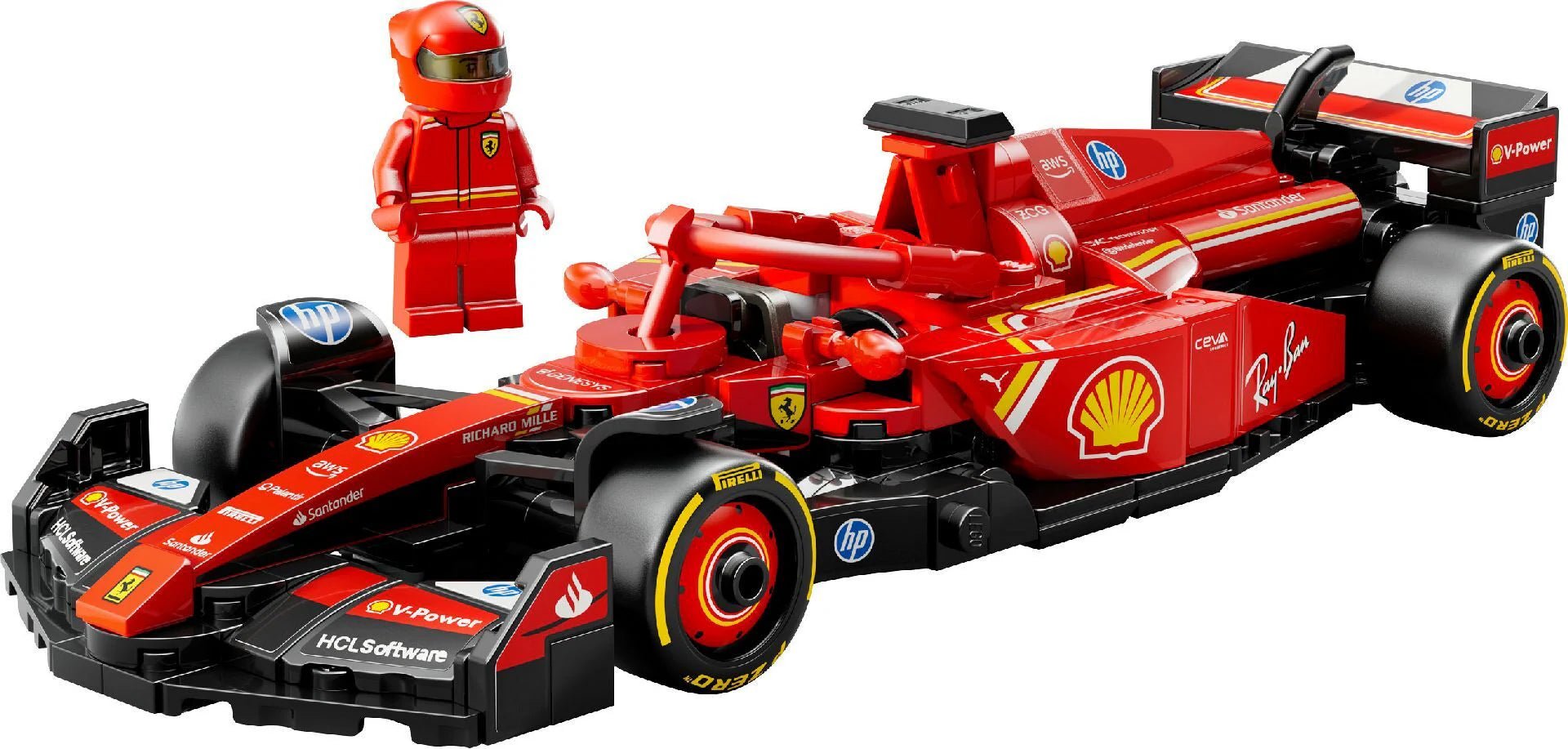 LEGO Ferrari Sf - 24 F1 Race Car 77242 - Colorland Toys