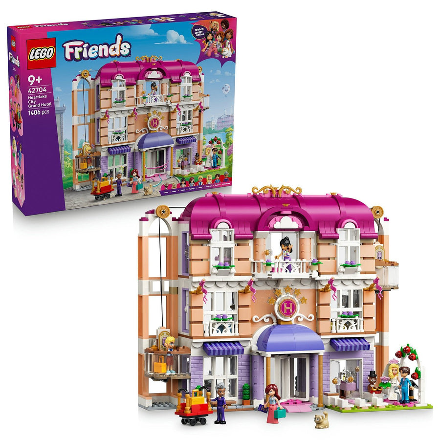 LEGO Friends 42704 Grand Hotel Heartlake City Building Set
