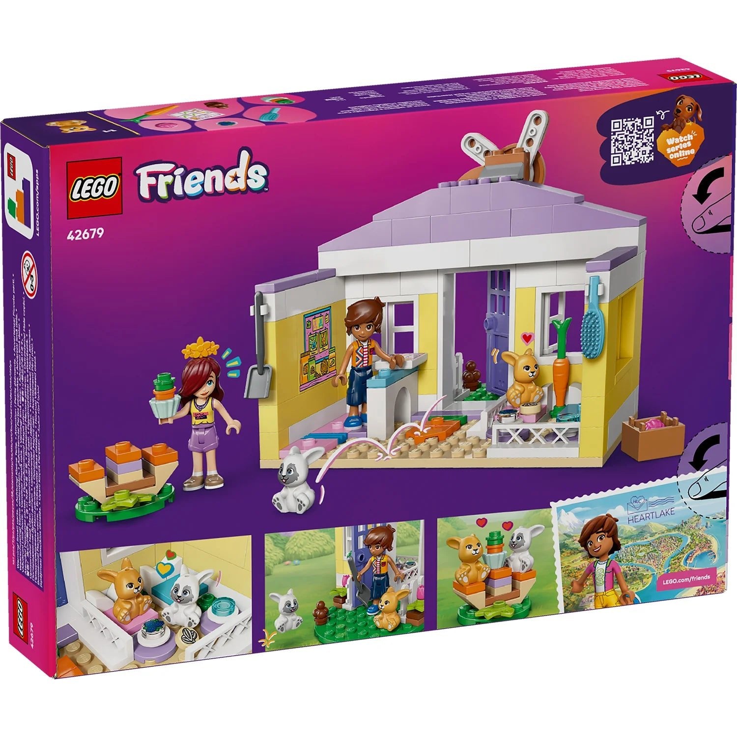 LEGO Friends Heartlake City Bunny Hotel 42679 - Colorland Toys