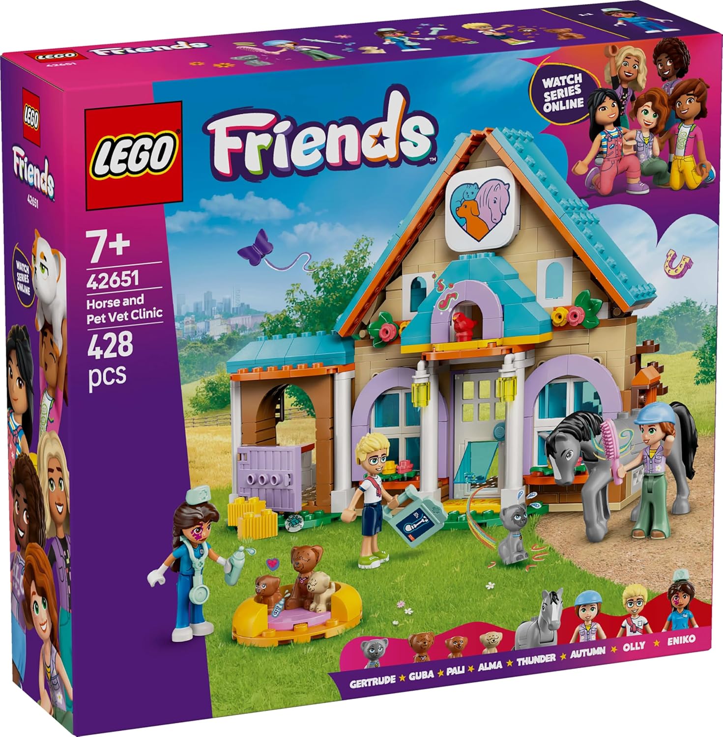 LEGO Friends Horse And Pet Vet Clinic 6526850/42651 - Colorland Toys