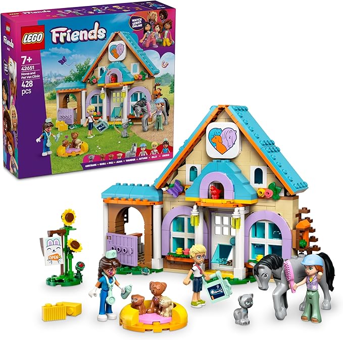 LEGO Friends Horse And Pet Vet Clinic 6526850/42651 - Colorland Toys
