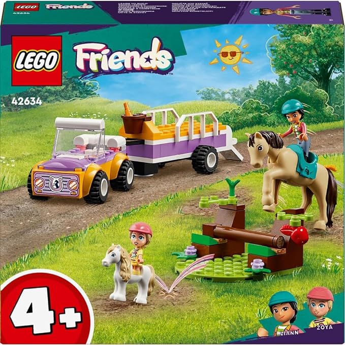 Lego Friends Horse And Pony Trailer - Colorland Toys