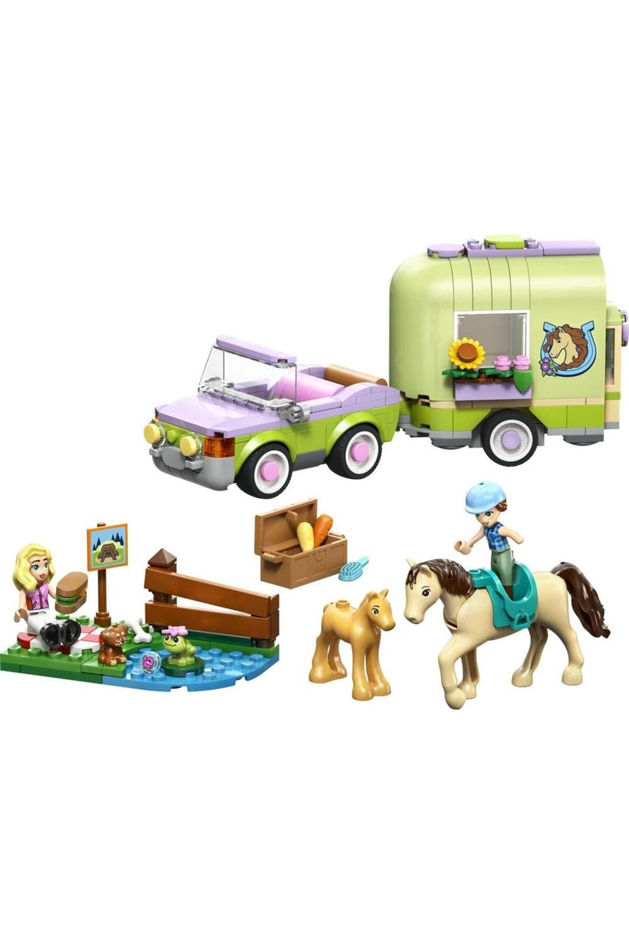 LEGO Friends Horse & Baby Foal Trailer — image 7