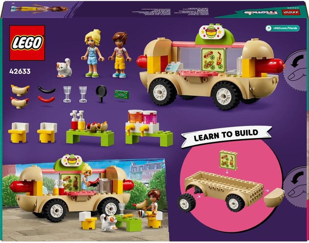 Lego Friends Hot Dog Food Truck - Colorland Toys