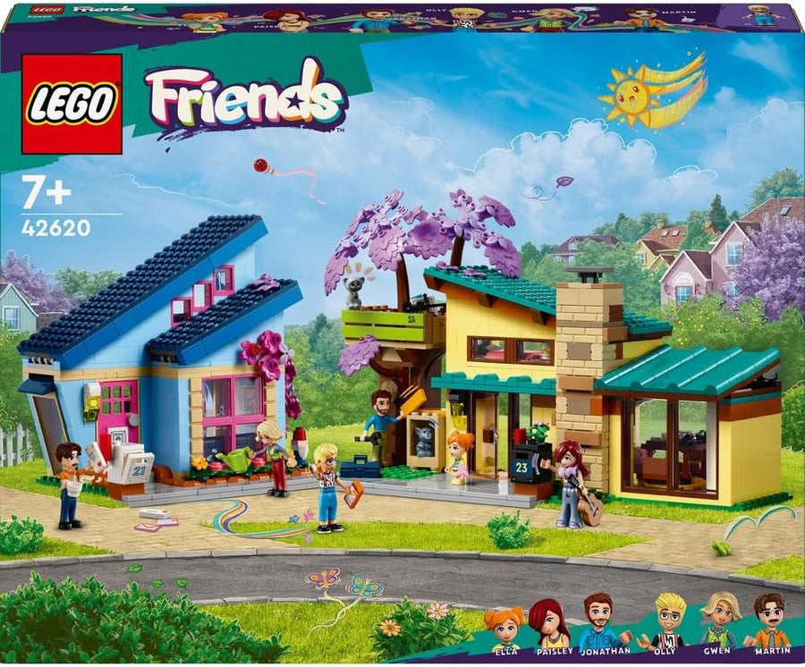 Lego Friends Olly and Paisley's Family Houses — image 2