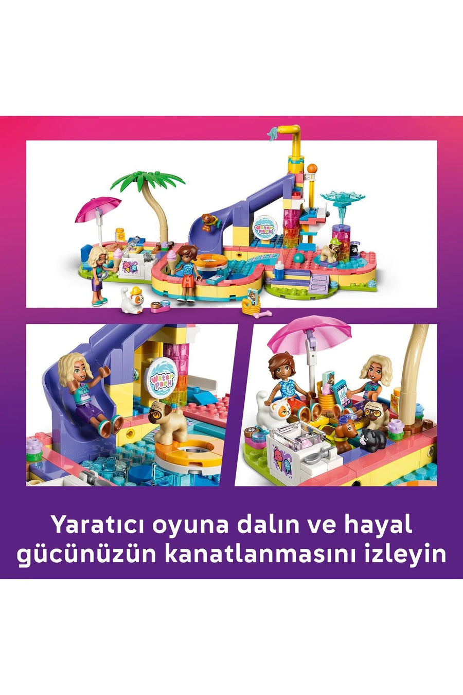 LEGO Friends Water Park Fun 42676 Toy Building Set (278 Pieces) — image 7