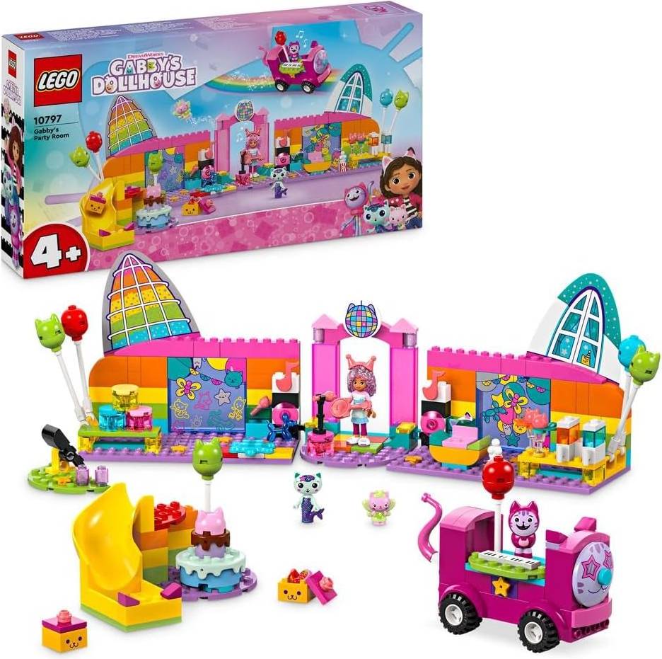 LEGO Gabby's Dollhouse Party Room 10797 - Colorland Toys
