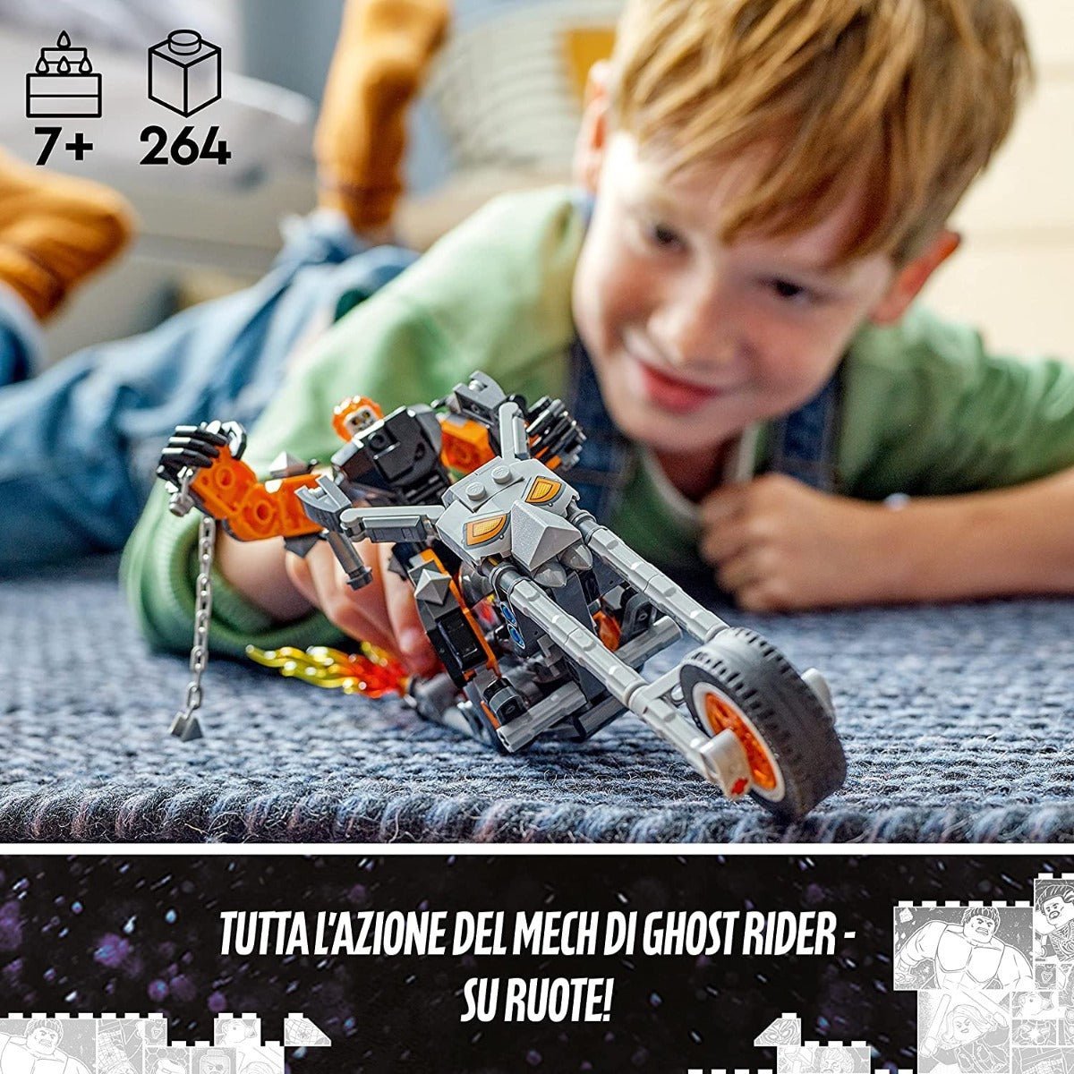 LEGO Ghost Rider Mech & Bike 6427723/76245 — image 2