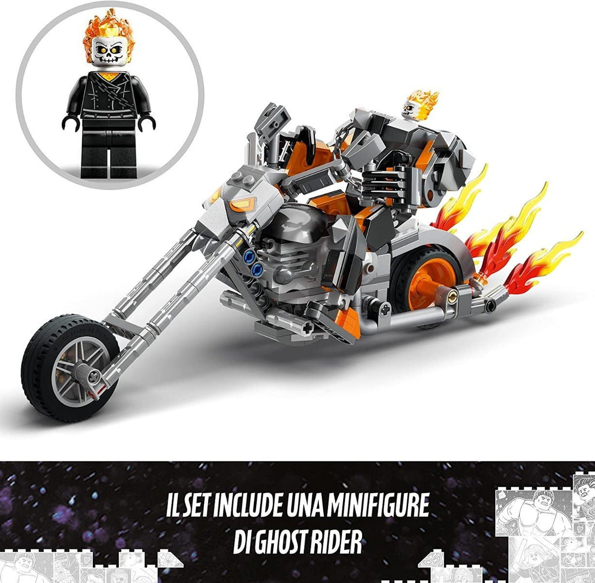 LEGO Ghost Rider Mech & Bike 6427723/76245 — image 3