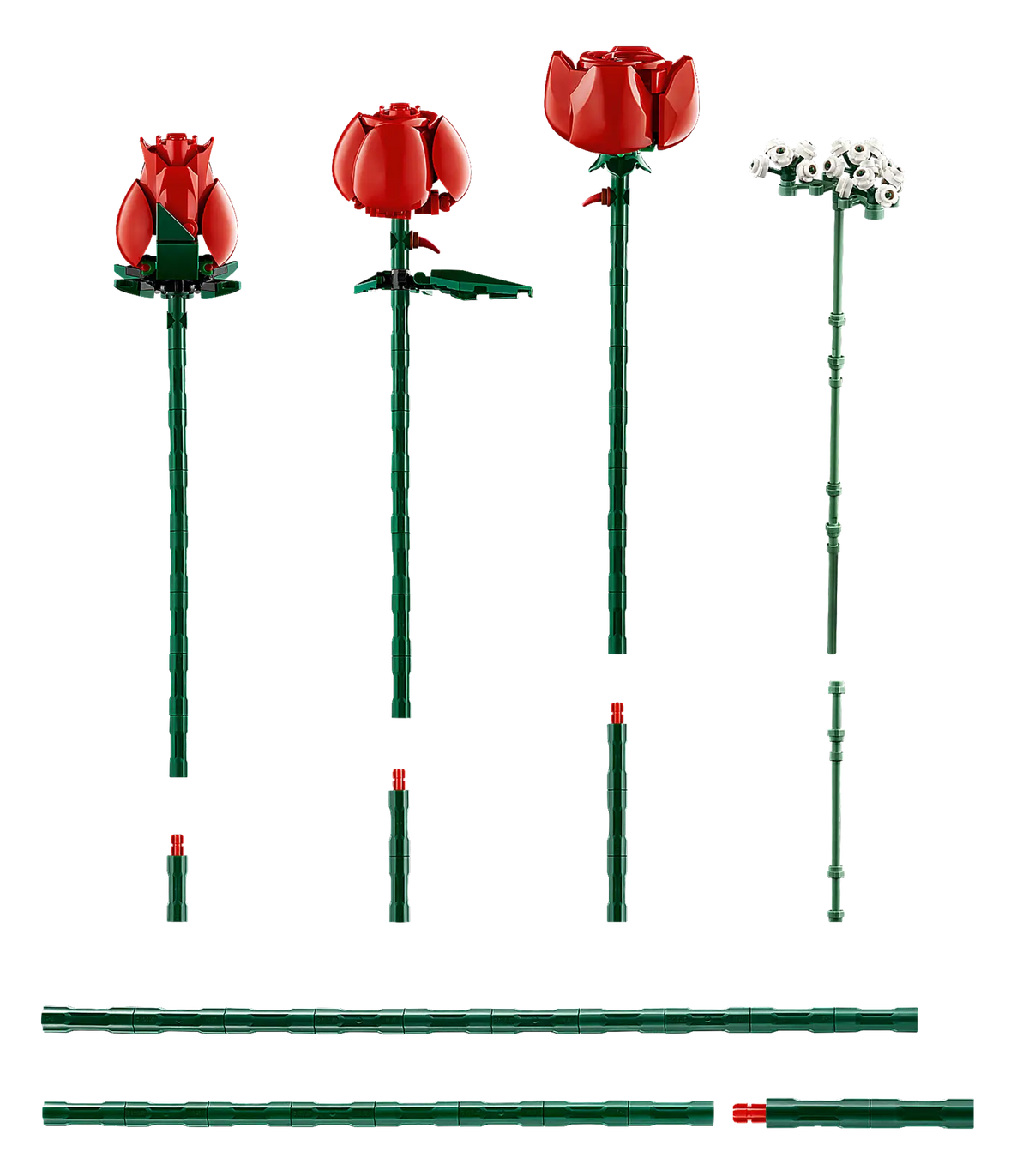 LEGO Icons Botanical Collection Bouquet Of Roses — image 5