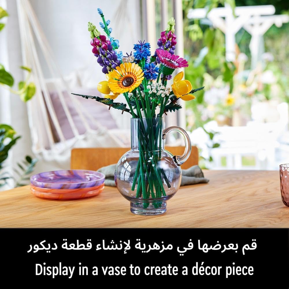 LEGO Icons Wildflower Bouquet 6426495/10313 - Colorland Toys