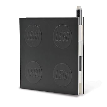 LEGO IQ Locking Notebook With Gel Pen Black IQ - 53567 - Colorland Toys