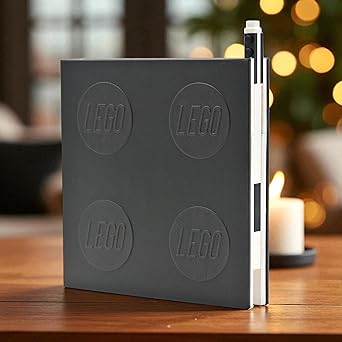 LEGO IQ Locking Notebook With Gel Pen Black IQ - 53567 - Colorland Toys