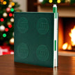 LEGO IQ Locking Notebook With Gel Pen Green IQ-53566